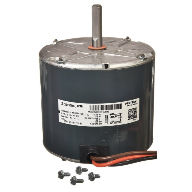 Rheem Condenser Motor - 1/5 hp 208 - 230 (825 rpm/1 speed) 51 - 101774 - 32 - 51-101774-32