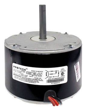 Rheem Condenser Motor - 1/6 hp 208 - 230/1/50 - 60 (1075 rpm/1 speed) 51 - 100999 - 03 - 51-100999-03
