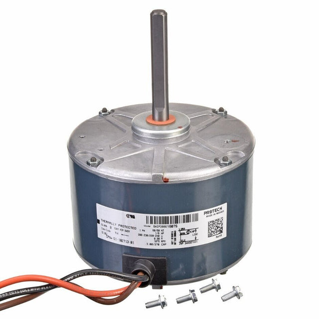 Rheem Condenser Motor - 1/6 hp 208 - 230/1/50 - 60 (1075 rpm/1 speed) 51 - 102713 - 01 - 51-102713-01