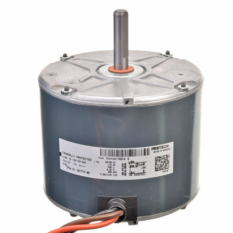 Rheem Condenser Motor - 1/6 hp 460/1/50 - 60 (825 rpm/1 speed) 51 - 101774 - 06 - 51-101774-06