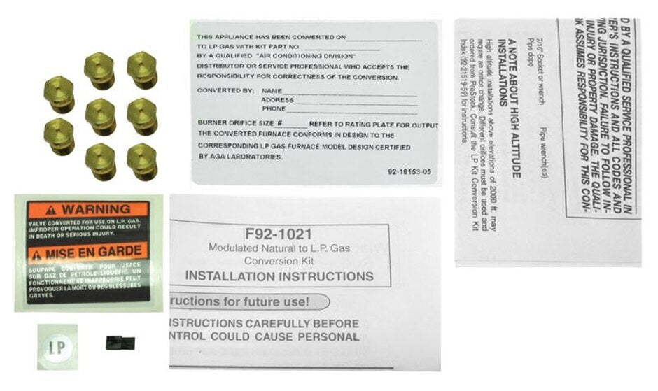 Rheem Conversion Kit FP - 27 - FP-27