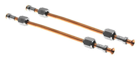 Rheem Copper Oil Line - 3/16 in. O.D. x 6 - 1/2 in. w/Flare Ends 59 - 19206 - 18 - 59-19206-18