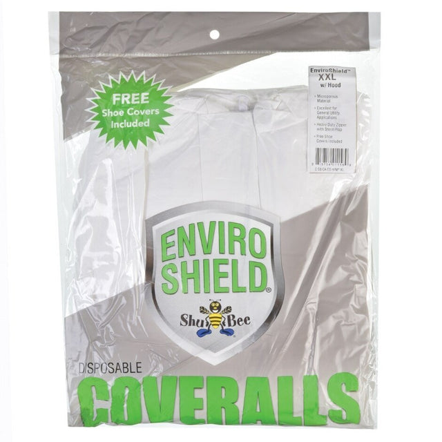 Rheem Coveralls - EnviroShield Hooded - White - XXL PD849207 - PD849207
