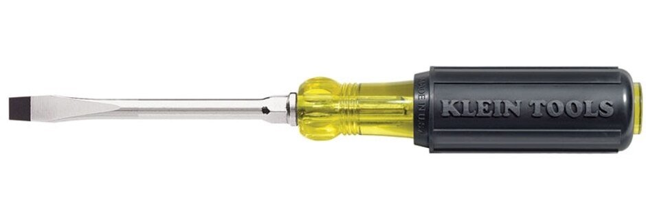 Rheem Cushion - Grip Keystone - Tip Screwdriver - Heavy - Duty Round - Shank 87 - 602 - 4 - 87-602-4
