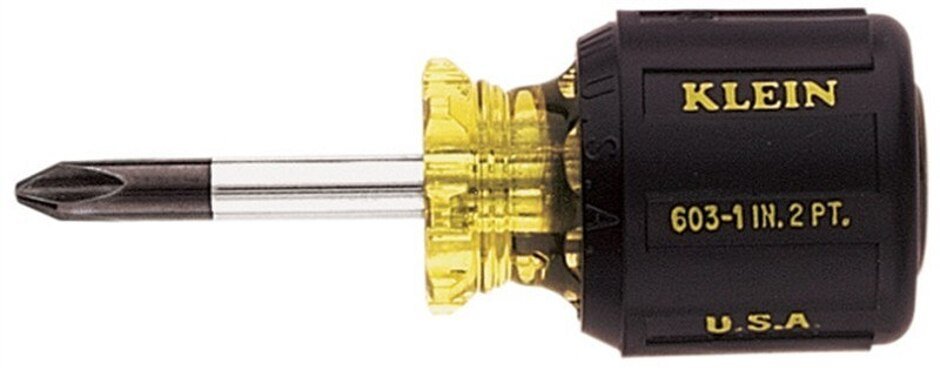 Rheem Cushion - Grip Profilated Phillips - Tip Screwdriver - Round - Shank 87 - 603 - 1 - 87-603-1