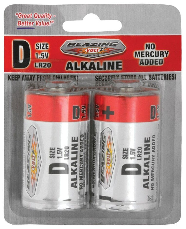Rheem D Alkaline Batteries - 2 pack BV900270 - BV900270