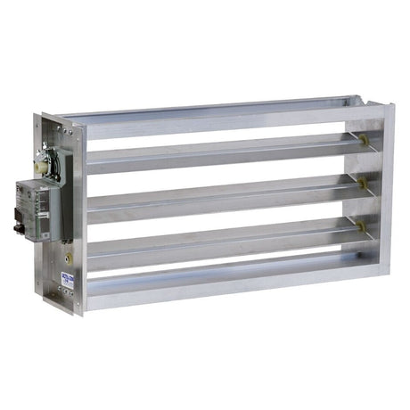 Rheem Damper - 3 Wire Rectangular Power Open Power Closed - 8 in. x 22 in. 8X22ND