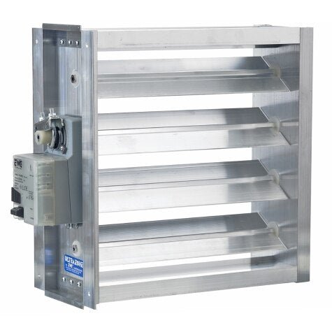 Rheem Damper - 3 Wire Rectangular Power Open Power Closed - 8 in. x 8 in. 8X8ND - 8X8ND