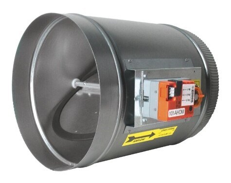 Rheem Damper - Round Medium Pressure Electronic Bypass (10 in.) STMPD10