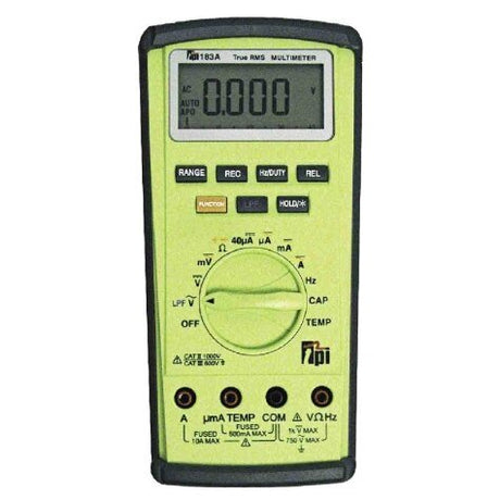 Rheem Digital Multimeter (True RMS) TPI - 183A - TPI-183A
