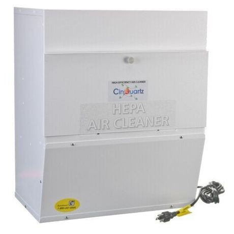 Rheem Duct - Mount hepa air cleaner w/built - in grilles - white CQAHEPADM400VSGR - CQAHEPADM400VSGR