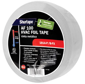Rheem Duct Tape - Foil - UL181A - P/UL181B - FX - 2 - 1/2 in. x 60 yds. (AF 100) 86 - 155206 - 86-155206