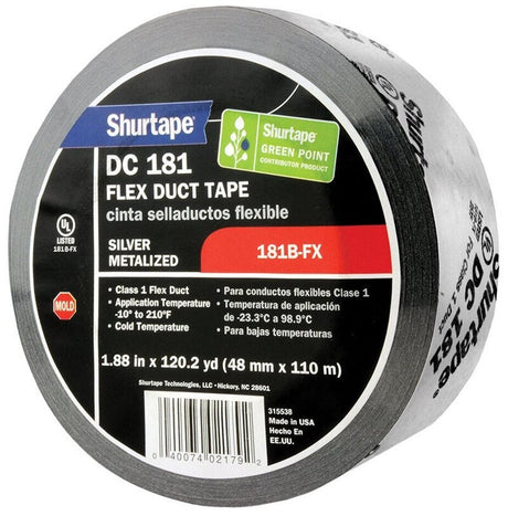 Rheem Duct Tape - Foil - UL181B - FX - 2 in. x 120 yds. (DC 181) 86 - 164686 - 86-164686