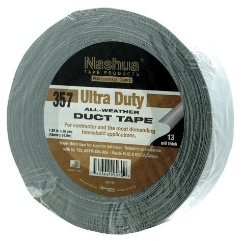 Rheem Duct Tape - Silver Cloth - 2 in. x 60 yds. 86 - N357 - 86-N357