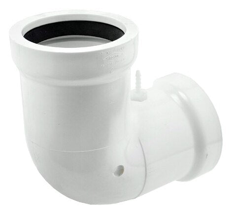 Rheem Elbow - PVC 3 in. w/Drain and Tap AP16036 - AP16036