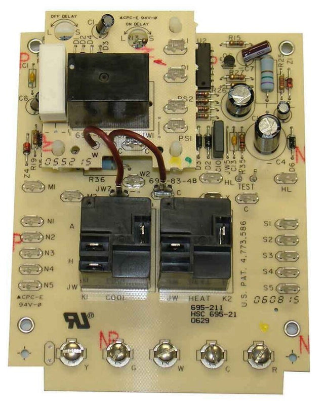 Rheem Fan Control Board 47 - 22445 - 01 - 47-22445-01