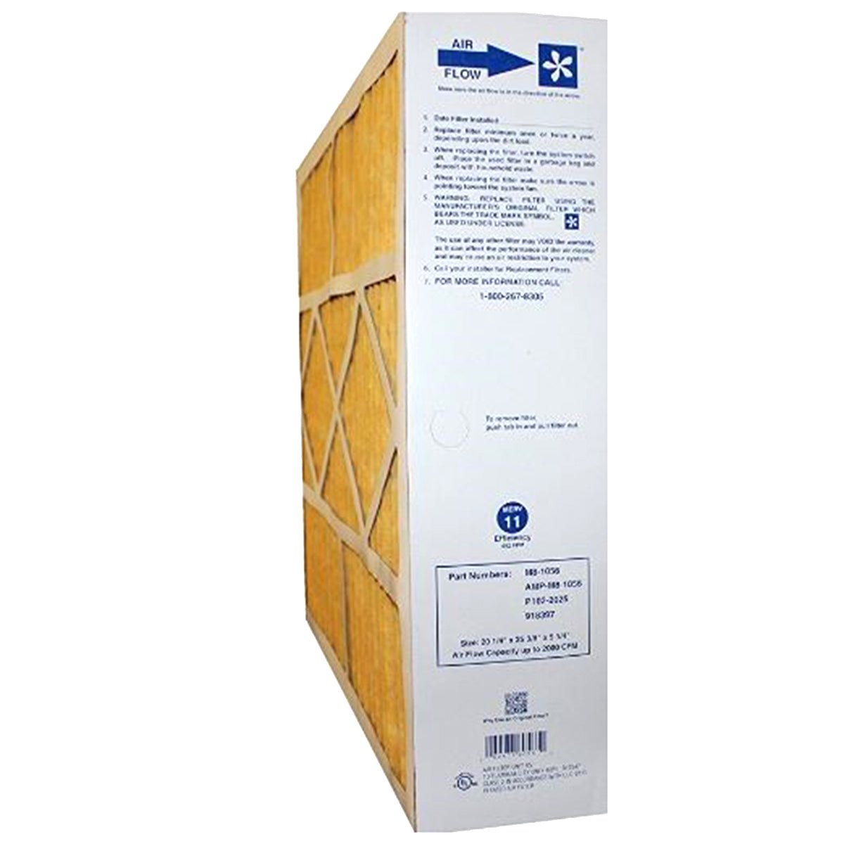 Rheem Filter - 20 in. x 25 in. x 5 in. M8 - 1056 - M8-1056