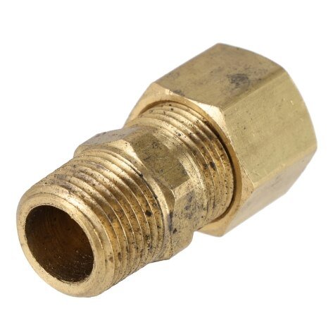 Rheem Fitting Plug 3/8 in. HH Red Brass AP6497 - 1 - AP6497-1