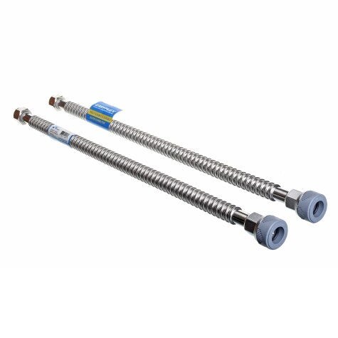 Rheem Flexible Water Connector - Stainless Steel - 3/4 in. FIP x 3/4 in. Push - Fit x 24 in. long PT125103 - PT125103