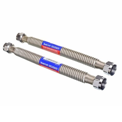 Rheem Flexible Water Connectors - Stainless Steel - 3/4 in. Female NPT X 3/4 in Female NPT x 12 in. long PT12927 - PT12927