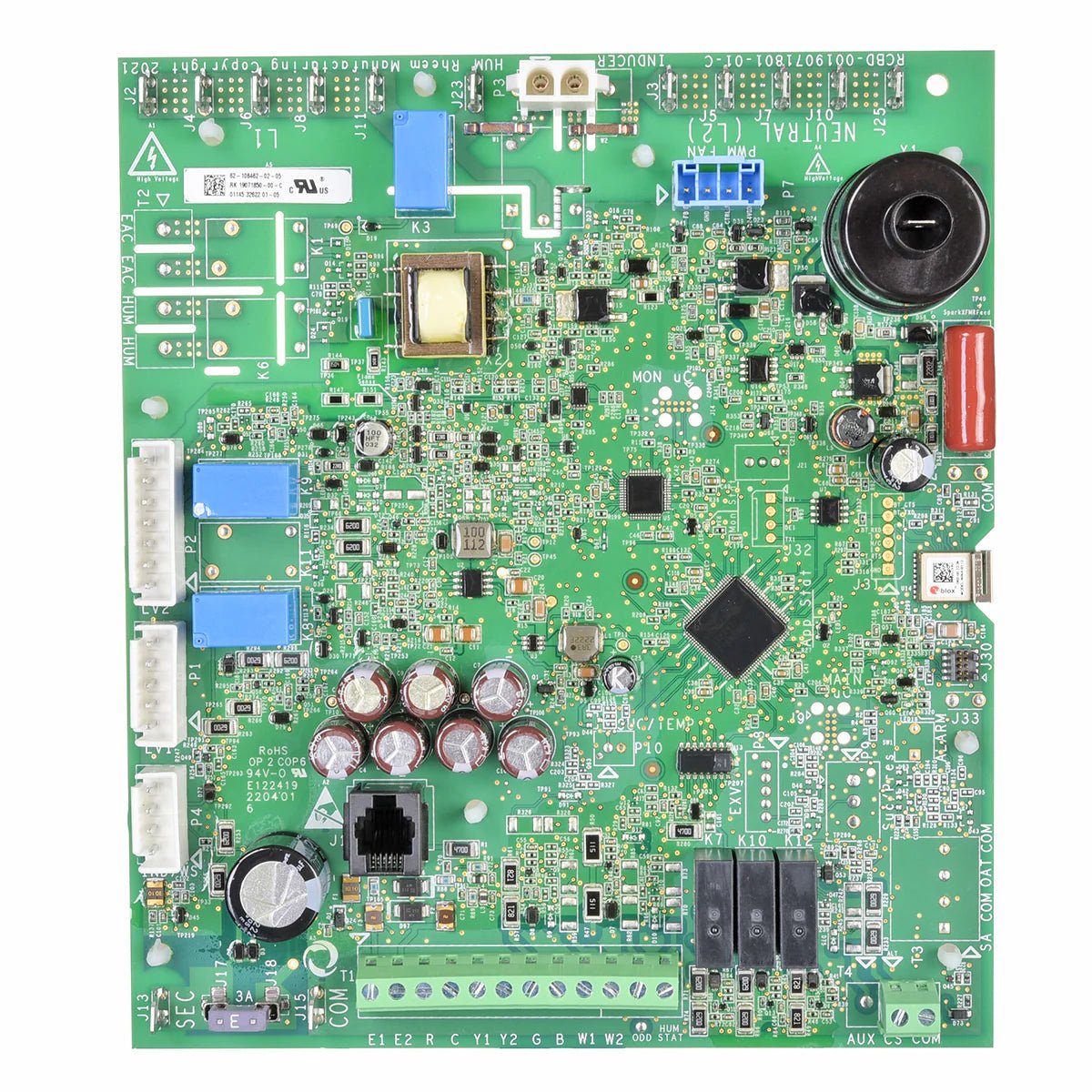 Rheem Furnace Control Board M1 1 - Stage 62 - 108462 - 07 - 62-108462-07