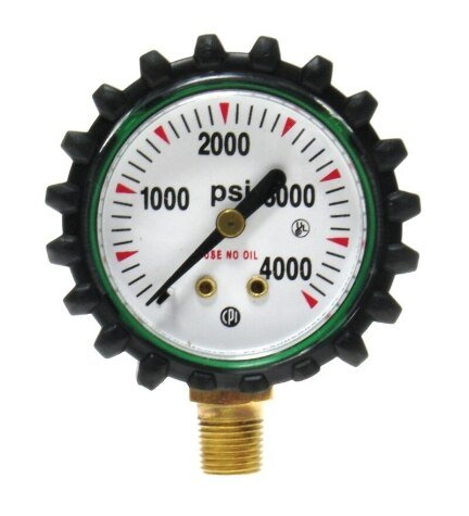 Rheem Gauge - Oxygen (4,000 psig) 87 - G56 - D - 87-G56-D