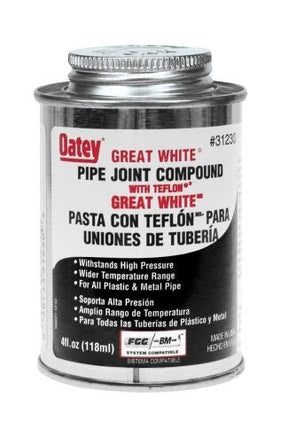 Rheem Great White Pipe Joint Compound with PTFE - 1 oz. 31229 - 31229