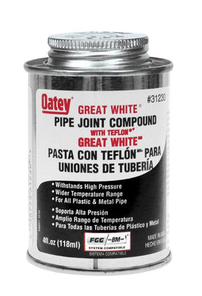 Rheem Great White Pipe Joint Compound with PTFE - 4 oz. 31230 - 31230
