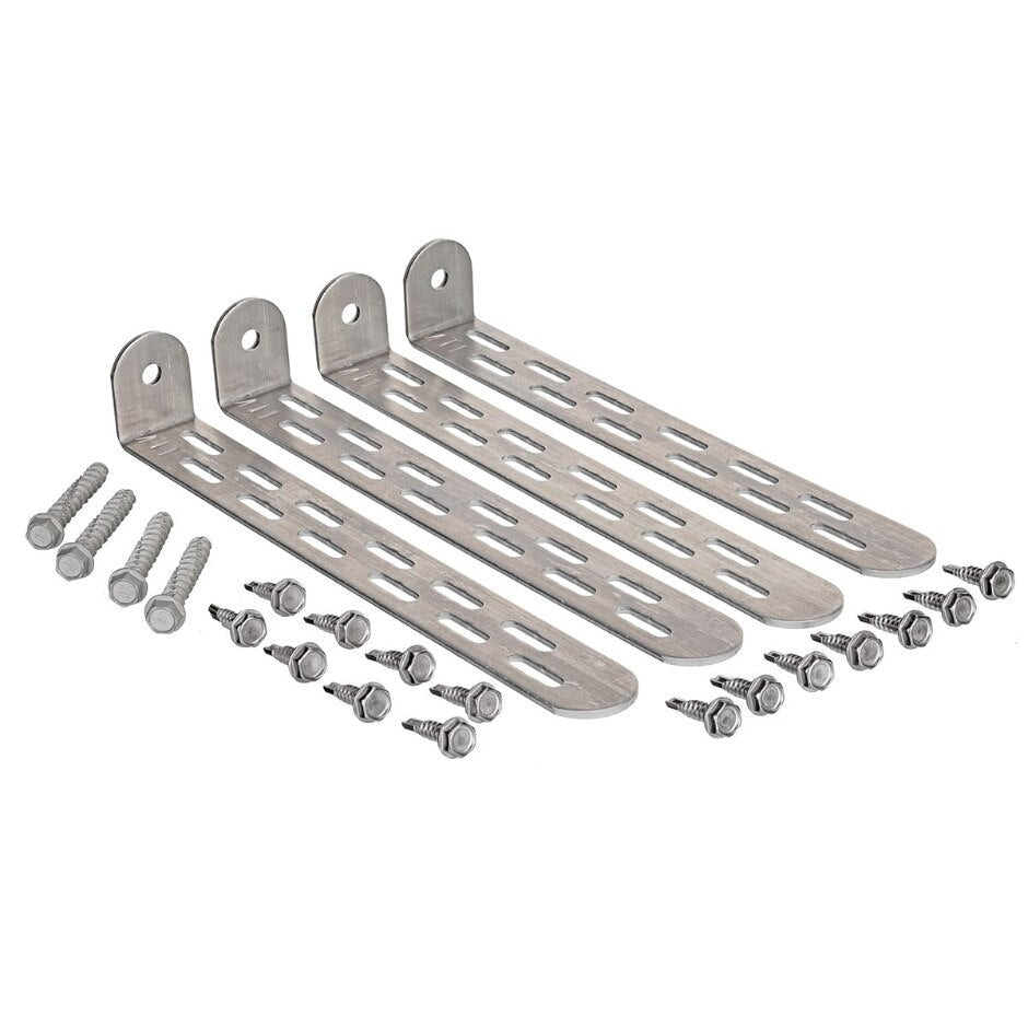 Rheem Ground Mount Condensing Unit Tie Down Kit - Aluminium RRCUTDASMK - RRCUTDASMK