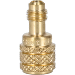 Rheem Hose Adapter for A2L Refrigerant Tanks - 1/4 in. Left - Handed AD44LH - AD44LH