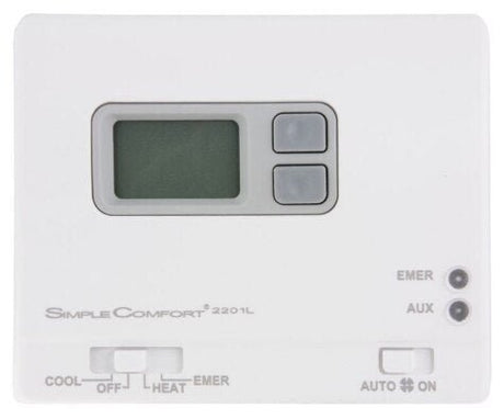 Rheem ICM Non - Programmable Thermostat (HP: 2H/1C) SC2201L - SC2201L