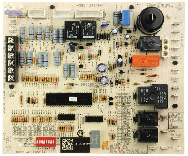 Rheem Integrated Furnace Control Board (IFC) 62 - 104059 - 01 - 62-104059-01