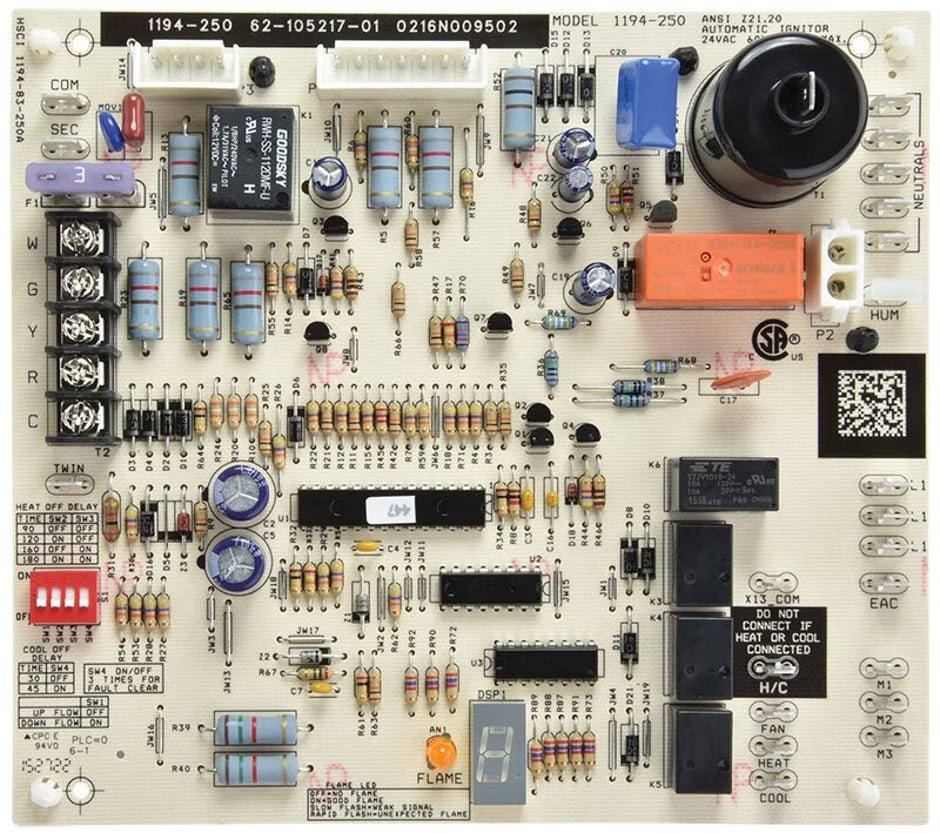 Rheem Integrated Furnace Control Kit (IFC) 62 - 105217 - 01K - 62-105217-01K