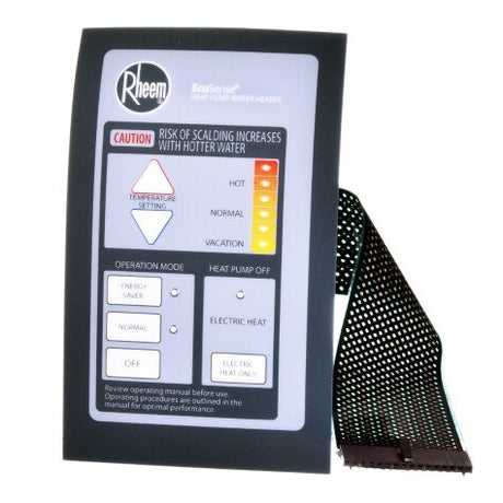 Rheem Membrane Switch (EcoSense) 47 - 103216 - 04 - 47-103216-04