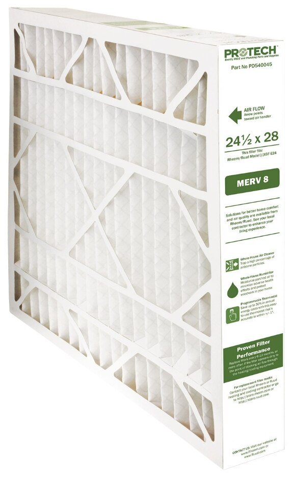 Rheem MERV 8 Replacement Filter for [-]XGF-E17 PD540041