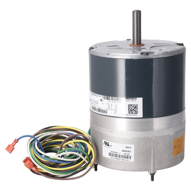 Rheem Motor Genteq 1/2 hp OD - ECM - 739/934 rpm 51 - 109694 - 02 - 51-109694-02