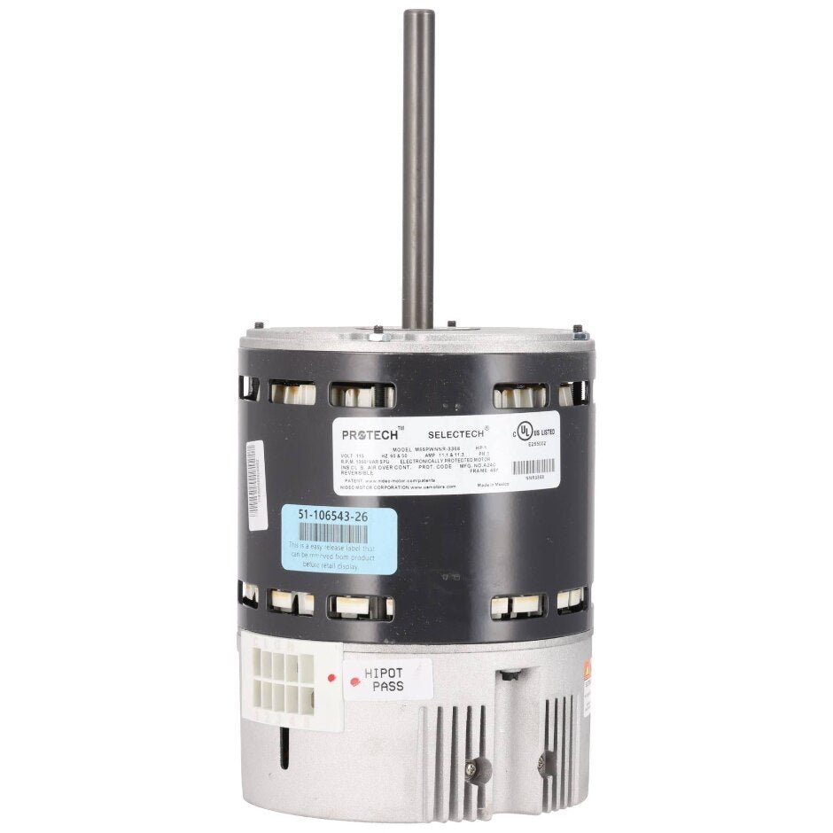 Rheem Motor - SelecTech Gen 3 (120V - 1 hp) 51 - 106543 - 26 - 51-106543-26