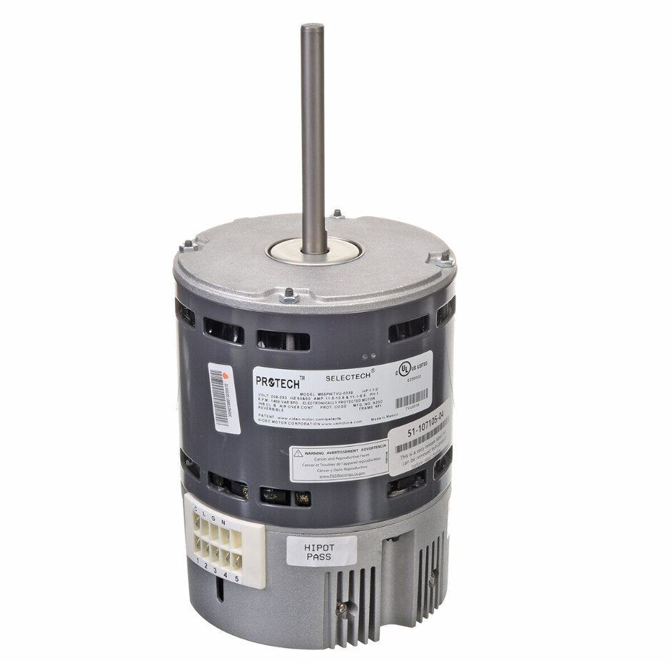 Rheem Motor - SelecTech Gen 3 (230V - 1.5 hp) 51 - 107105 - 04 - 51-107105-04