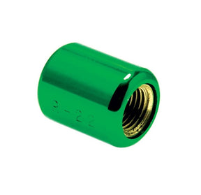 Rheem Novent 1/4 in. Cap for R - 22 - Green (Pack of 2) NG - R22 - 2PK - NG-R22-2PK