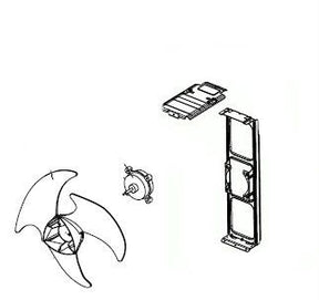 Rheem Nut Blade/Motor w/Washer M5X0.8 Reversing K9304902003 - acunitsforless.com