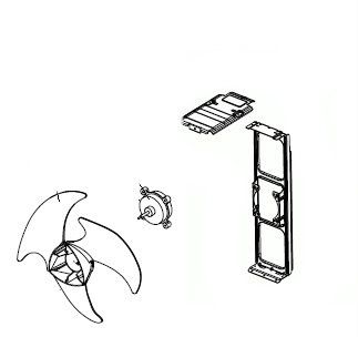 Rheem Nut Blade/Motor w/Washer M5X0.8 Reversing K9304902003 - acunitsforless.com