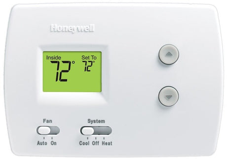 Rheem PRO 3000 Non - Programmable Thermostat (HP: 2H/1C) TH3210D1004 - TH3210D1004