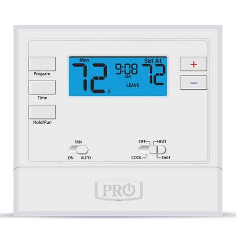 Rheem Pro1 T625 - 2 Programmable Thermostat (HP: 2H/1C) T625 - 2 - T625-2