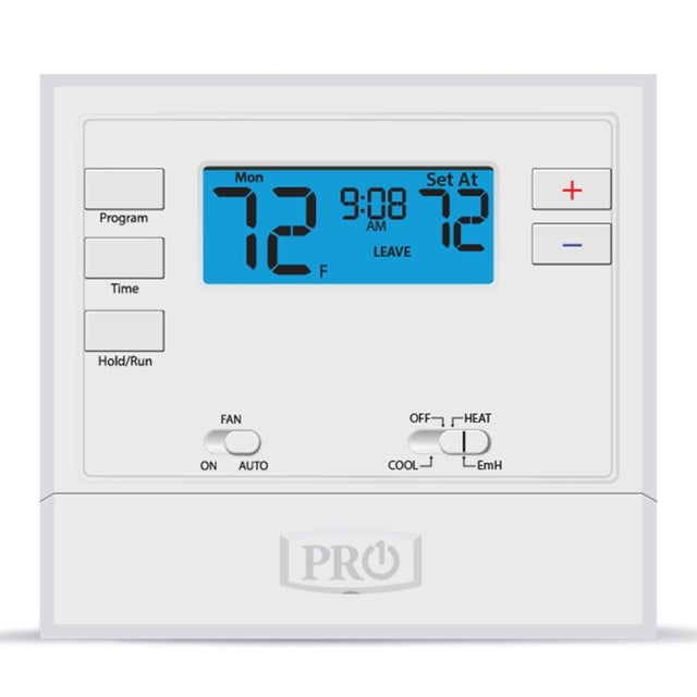 Rheem Pro1 T625 - 2 Programmable Thermostat (HP: 2H/1C) T625 - 2 - T625-2