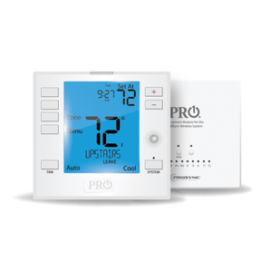 Rheem Pro1 T755WHO Programmable Wireless Thermostat (GE: 2H/2C, HP: 4H/2C) w/Humidity Control - Prosync T755WHO - 1PK - T755WHO-1PK