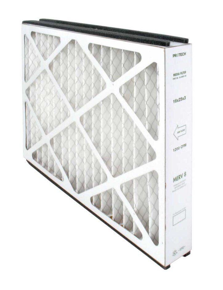 Rheem PROTECH MERV 8 Media Filter Replacement - 3 in. x 16 in. x 25 in. 54 - 25051 - 02 - 54-25051-02