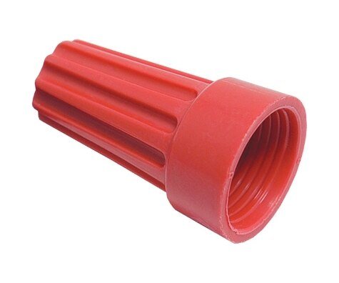 Rheem Red Twist - On Wire Connector - 18 - 10 AWG (Pack of 50) PD455631 - PD455631