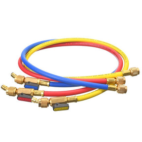 Rheem Refrigerant Hose Set - 3 ft. (Standard Fittings w/Ball Valves) 87 - HS3E - 87-HS3E