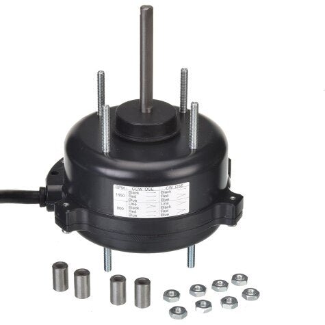 Rheem Refrigeration Motor - 30W - 50W 1550/800 rpm 115/208 - 230V Reversible EC5408E - EC5408E