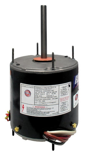 Rheem RESCUE Condenser Motor -  1/5 to 1/2 hp 208 - 230/1/60 (1075 rpm/2 speed) 5465 - 5465